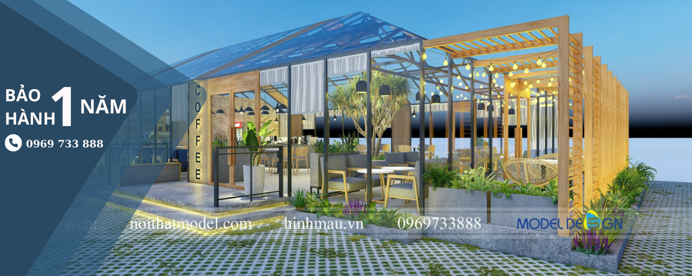 Thi công quán cà phê