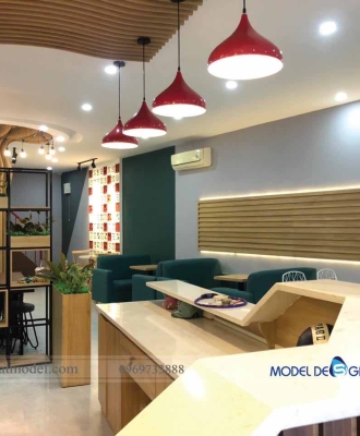 Thiết kế và thi công quán cafe tại Bến Tre trọn gói, chuyên nghiệp