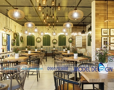 Dự án hình ảnh thiết kế quán cafe 